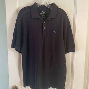 Tommy Bahama Black Polo